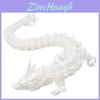 3d Night Glow Crystal Dragon Figurine Creative Modern Art Decorative Toy 22cm