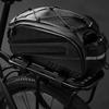 Cycle RearRack Pannier Bag Waterproof with Hard EVA Shell ScratchResistant for Cyclists,