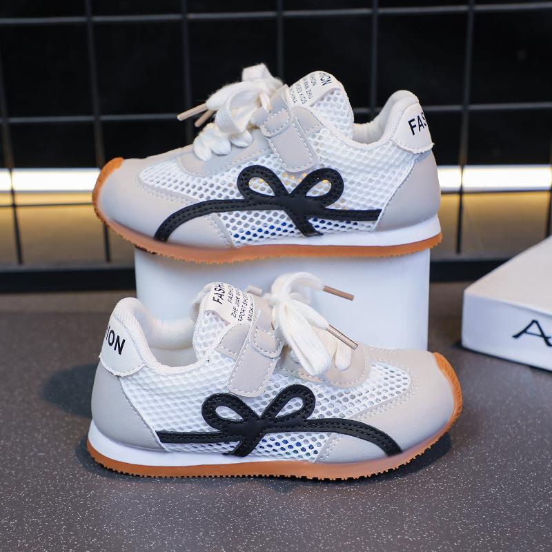 Módní dětské tenisky Čtyři roční období 3-12 let Síťované prodyšné Chlapci Dívky Tenisky Modré Stonožka Protiskluzové Dětské Jednoduché Boty