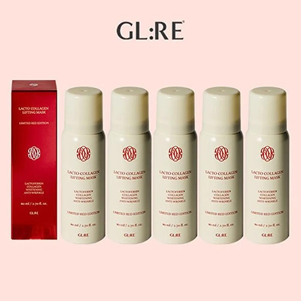 

GL:RE 10-Second Bubble Pack Lactocollagen 80ml 5 Bottles