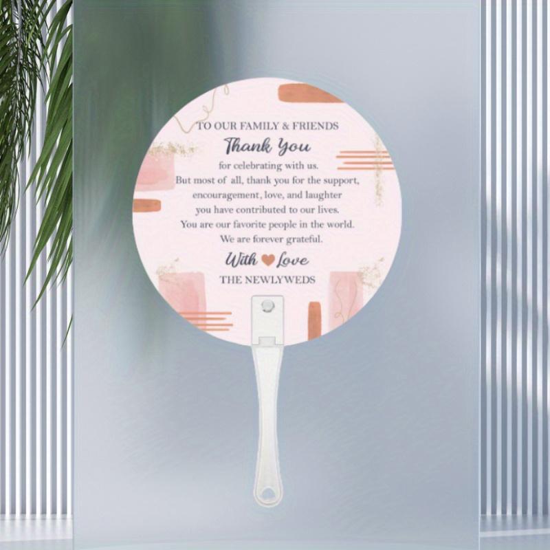 10 Pieces/set, Thank-you Gifts, Wedding Guest Fans, Photo Props, Wedding Party Decorations, Bachelor Party Photo Props, Anniversary, Birthday