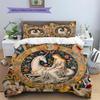 1PC Horse Bedding Quilt Set Quilt Cover Pillowcase Home Decoration Birthday Gift (1 * duvet cover + 2 * pillowcase, without core)