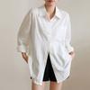 Navava Women S Thin Linen Long Sleeve Shirt Nb2707