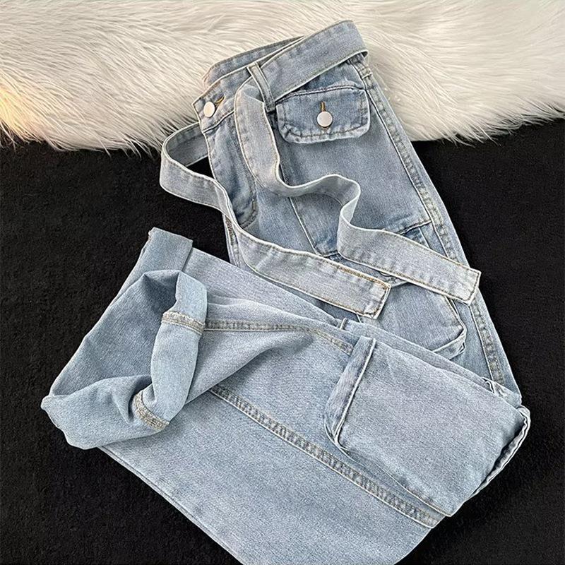 

Мужские джинсы с широкими штанинами и множеством карманов: Повседневная уличная хип-хоп одежда весна/осень XXXL