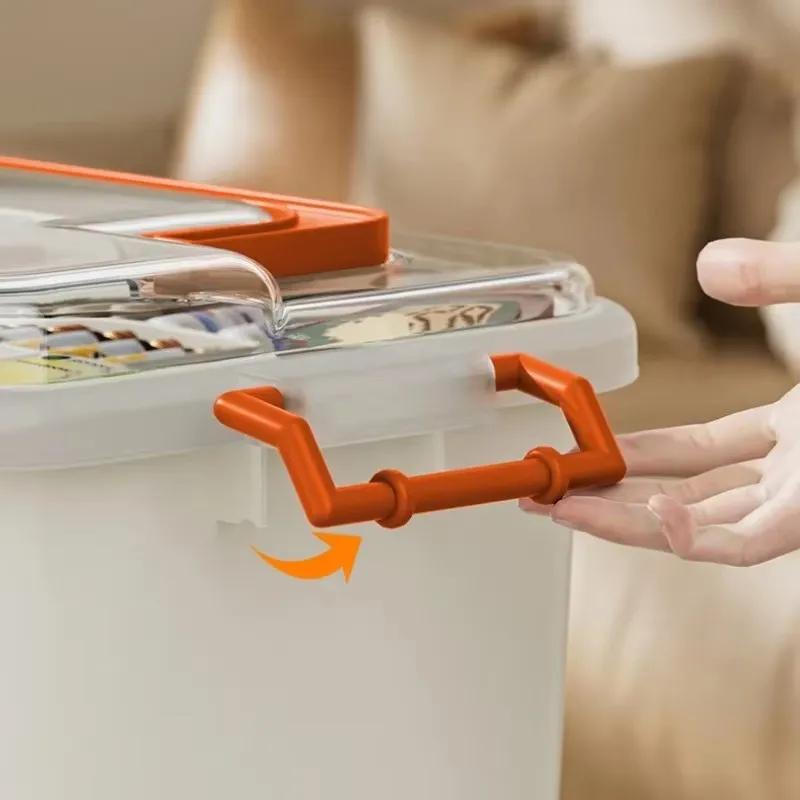 Medikamentenbox mit großer Kapazität, tragbares Erste-Hilfe-Set für zu Hause, Notfall-Medikamentenbox für die Familie mit mehrschichtigem Medikamentenaufbewahrungskoffer