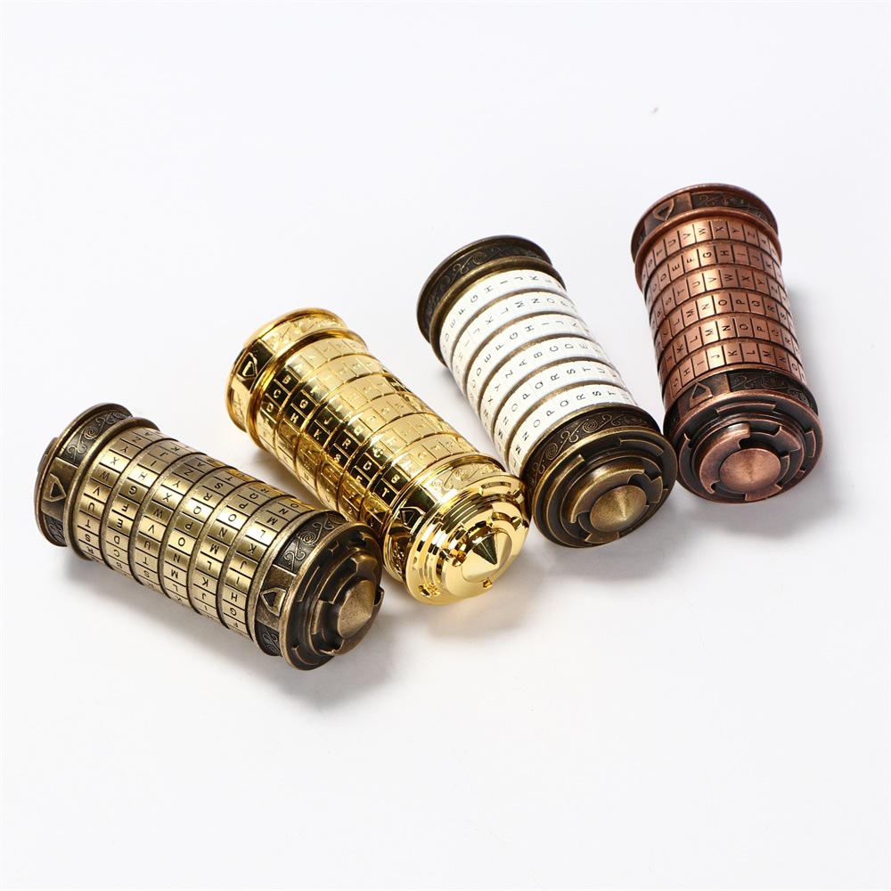 Da Vinci Code Cylinder Lock: Valentine's, Christmas, Birthday Decryption Gift