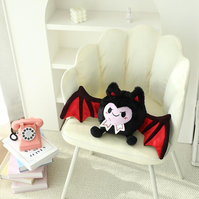 Bat Plush Toy Halloween Costume Character Roleplay Soft Doll For Kids And Adults