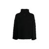 Solid Color Turtleneck Long Sleeve Sweater Men Sweater Black 6RYM1T-YMZ9Z-1200