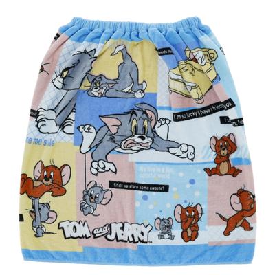2024 Toalha Envolvente de Piscina Marushin 60cm Longo Tom e Jerry para Meninas e Produto UV de Piscina com Personagens 4105070600 Crianças, Meninos, Toalha, Natação, Oceano,