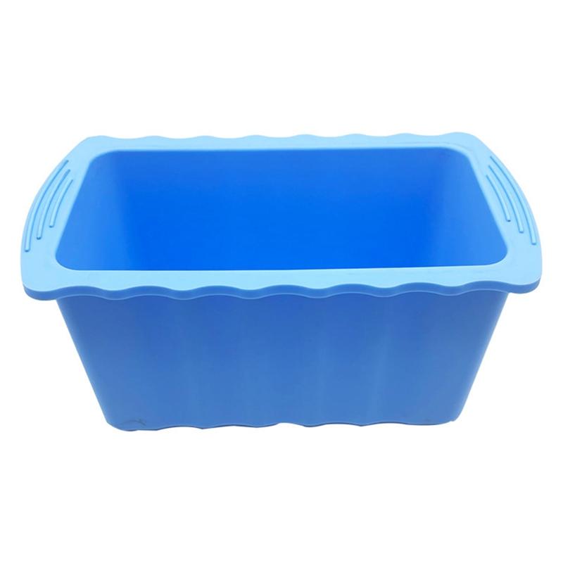 1PCS Extra Large Silicone Ice Mold Crate Efficient Freezing Ice Bath Large Ice Cube Mold Ice Bucket Ice Block Mold