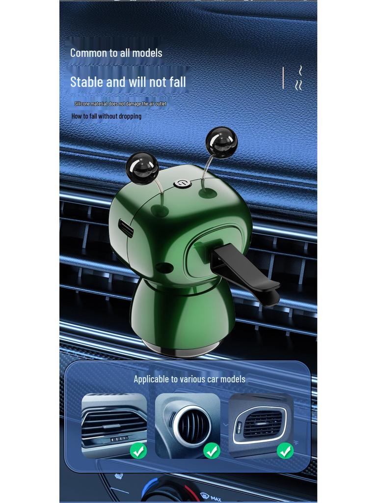 2025 High-End Smart Car Air Freshener with Aromatherapy and Odor Removal