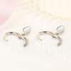 2023 Cold Style Heart-Shaped Korean Fashion Earrings - Simple, Trendy Ear Jewelry for Women