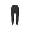 Solid Color Straight Leg Woven Sports Casual Pants Men Bottoms Deep-Black A11M347807F-BK