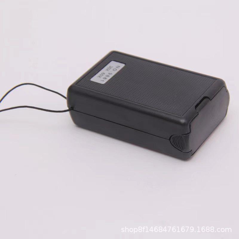 Jewelry Loupe Magnifier with Led Uv Light 30X 60X Jewelers Eye Magnifying Glass Fold for Gems Stamps Coins Watches Antiques