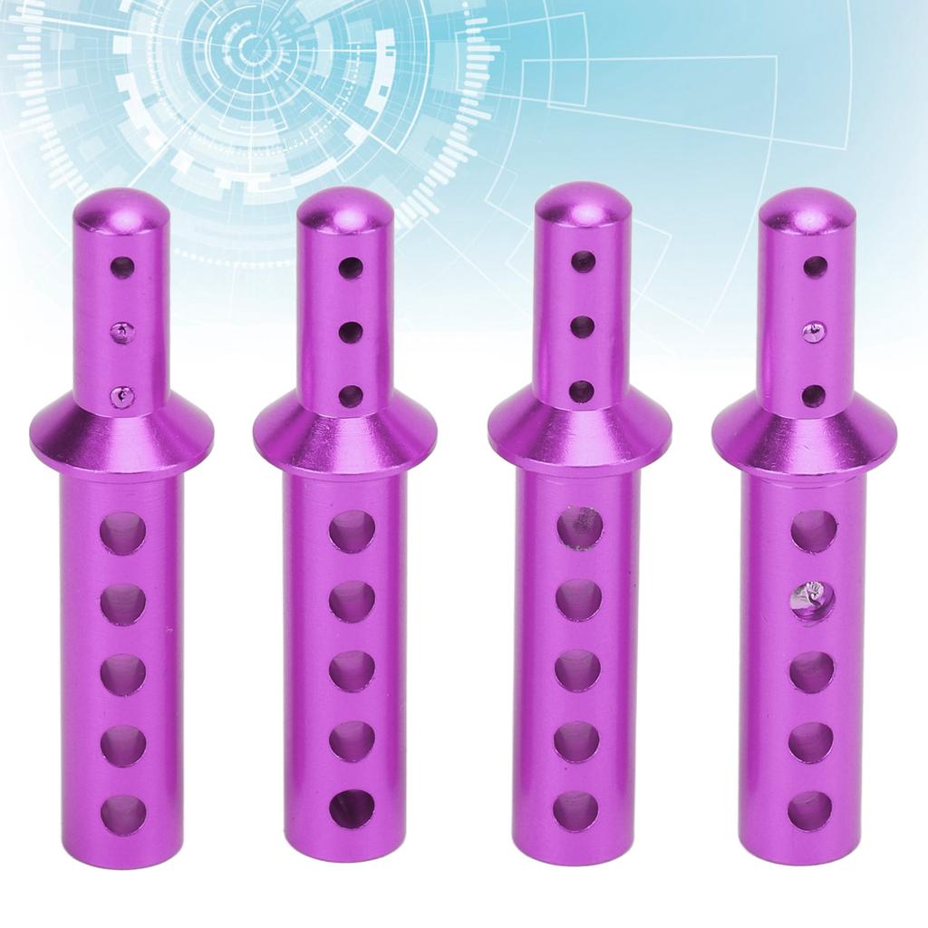 RC Body Post for 1/10 94111 94108 94188 08007 High Strength Aluminum Alloy RC Car Column with Car Buckle