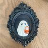Resin Halloween Gothic Statue Halloween Themed Halloween Wall Decoration  Gothic Decor