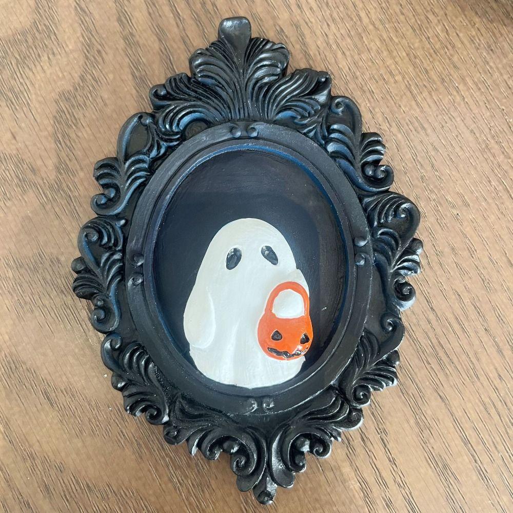 Resin Halloween Gothic Statue Halloween Themed Halloween Wall Decoration  Gothic Decor