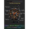 SANDA New Watch Genuine Fashion Sports Multifunctional Electronic Couple Popular Men's Luminous Watch