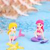 DIY Mermaid Mini Model Figurine Miniature Fairy Garden Bonsai Aquarium Decor