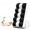 5 10 Pairs Men Socks Cotton Blend Black Business Casual Soft Breathable for  Spring Summer Autumn Winter Size 6-13