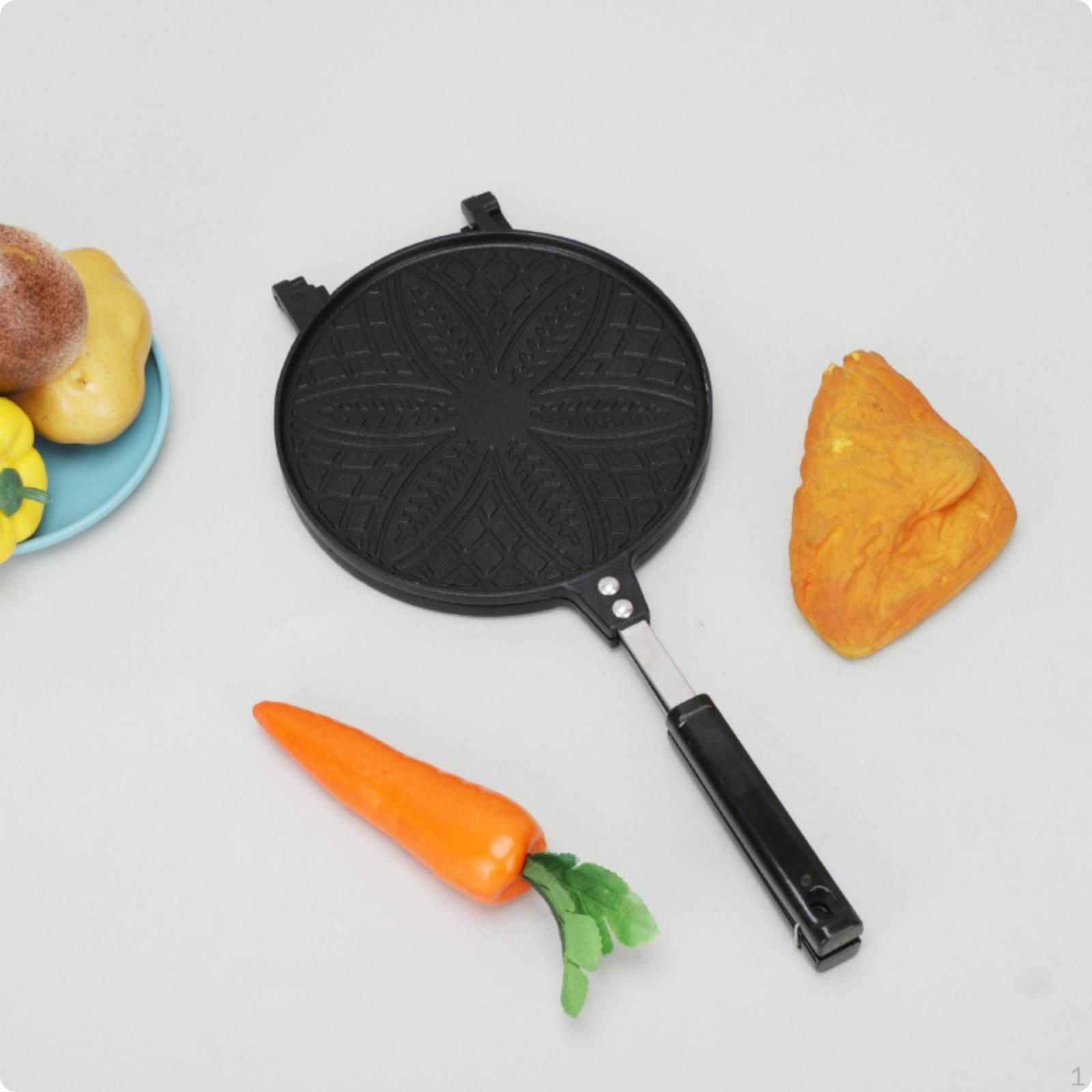 Patterned Egg Roll Pan Home Use model Crispy Ice Cream Cone for Breakfast