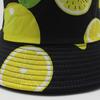 Tropical Print Fruit Pattern Bucket Hat Women Summer Lemon Sports Visor Hat Casual Pot Hat