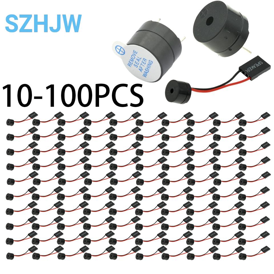 10pcs Mainboard Buzzer Set - 5V Active or Passive Buzzers for Sound Signaling in Electronics, Appliances & Security Systems