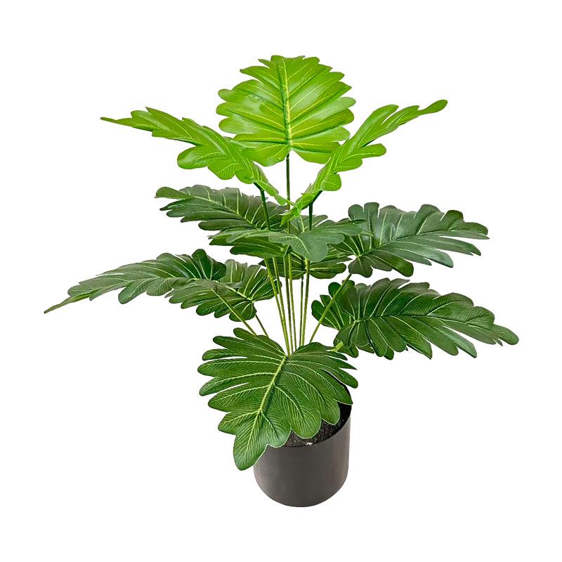 Buddha Hand Leaf Artificial Plant for Home and Garden Decor