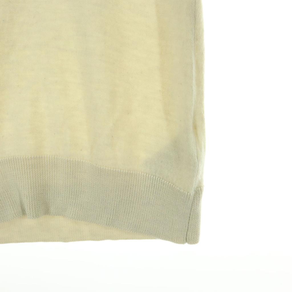 POLO GOLF RALPH LAUREN Long sleeve V neck knit M beige Women Used