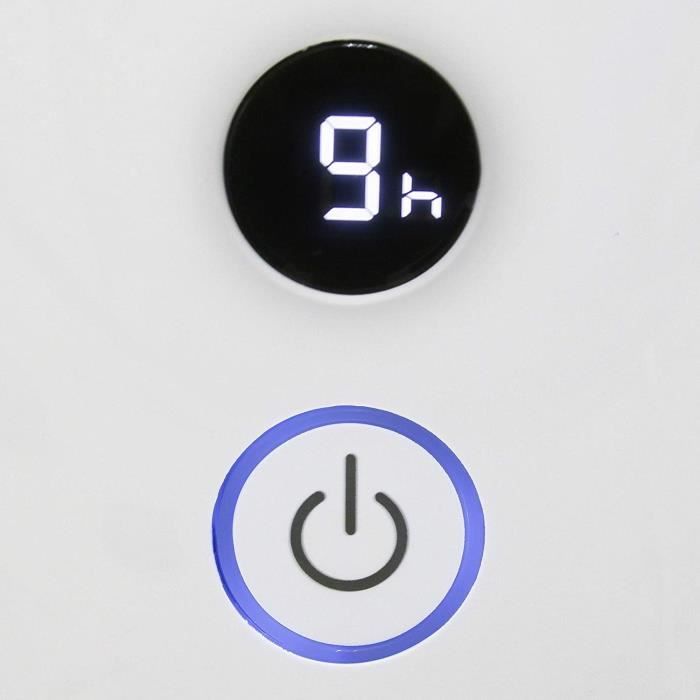 Fan - Emerio - Tower Design - Led Lighting - Remote Control - Height 80 Cm