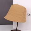 Spring New Letter Fisherman Hat Children Wide Brim Sunshade Sunscreen Hat Showing Face Small Leisure Beach Basin Hat