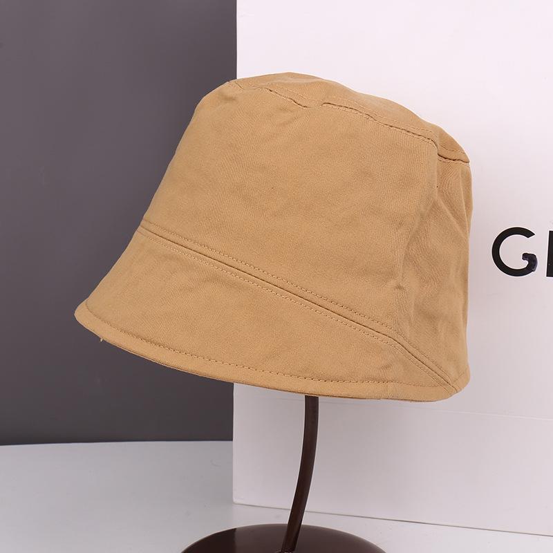 Spring New Letter Fisherman Hat Children Wide Brim Sunshade Sunscreen Hat Showing Face Small Leisure Beach Basin Hat