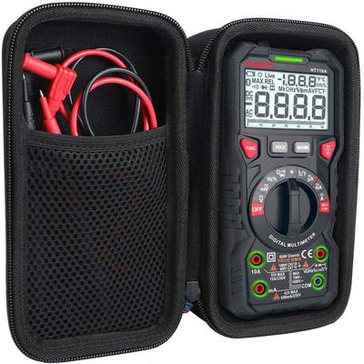 RUIRUIYU Úložná taška Pre digitálny multimeter KAIWEETS TRMS 6000 počtov Voltmetra Automatický rozsah