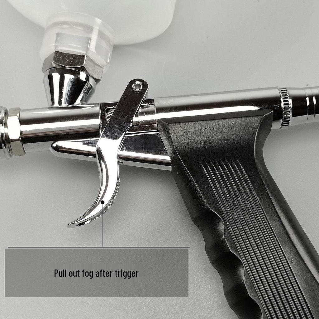 Butterfly Airbrush Spray Pen: 0.5/0.8 Nozzle for Leather, Car, and Furniture Repair