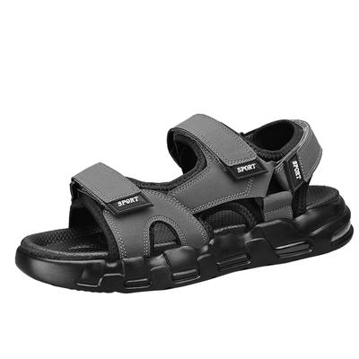 Fashion Designer Men's Sandals Breathable Casual Shoes Outdoor Non-slip Beach Sandals 2024 Platform Elevating Men's Shoes