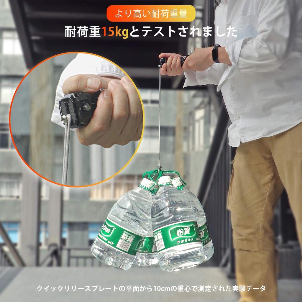 Ulanzi Quick Shoe Quick Release Compatible 38mm Standard with Screw to Screw Standard Quick Release Tripod Reinforced for Nikon and Moza Stabilizers