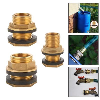 Vodojemy GHT NPT Konektorová armatúra Dažďové sudy