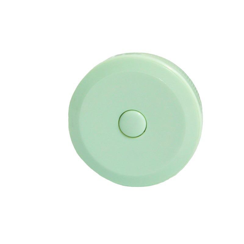 Nordic Style Mini Retractable Leather Tape Measure for Body Measurements and Tailoring
