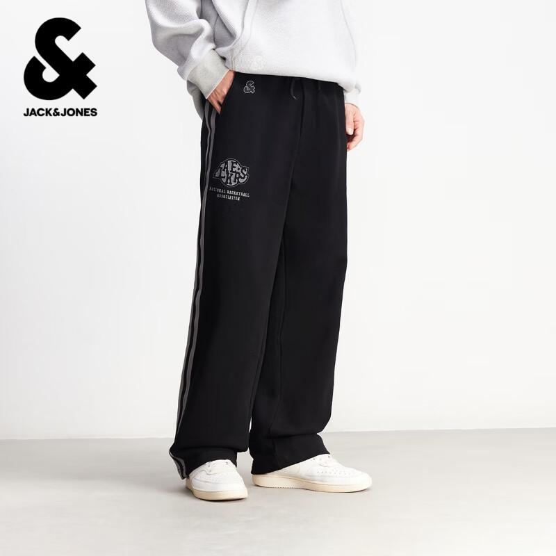 JACK&JONES Herren Lockere Gerade NBA Bestickte Sweatpants