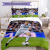 Cristiano Ronaldo Bettwäsche-Set Atmungsaktiver Bettbezug mit Kissenbezügen Heimdekoration Geburtstagsgeschenk