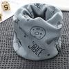 Autumn Spring New Cotton Baby Scarf Children Snood Cartoon Kids Scarfs Boys Girls Neck Ring Scarves Collar Warm Neckerchief
