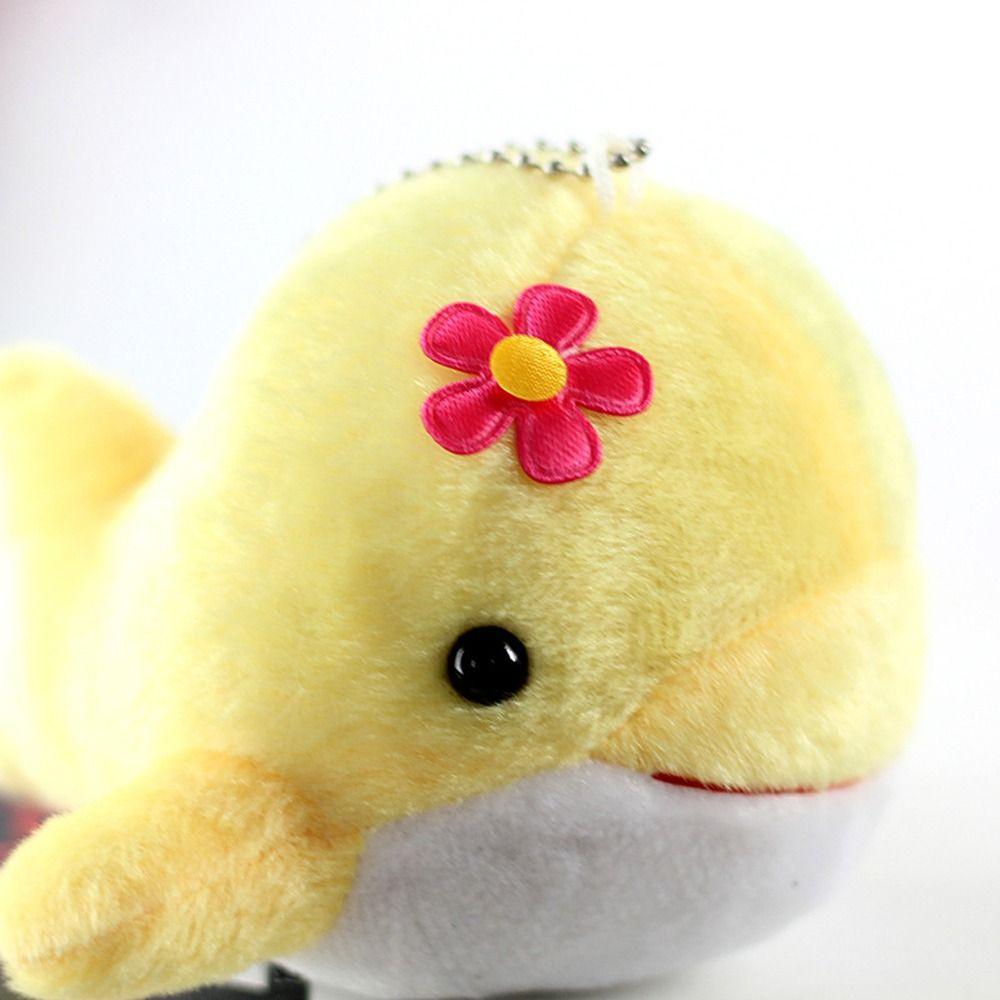 Kosedyr Dyr Dukke Hengende Anheng Nøkkelring Hval Plysjdukke Hval Plysjanheng Nøkkelring