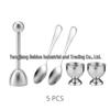 304 Stainless Steel Spring-Loaded Eggshell Cracker