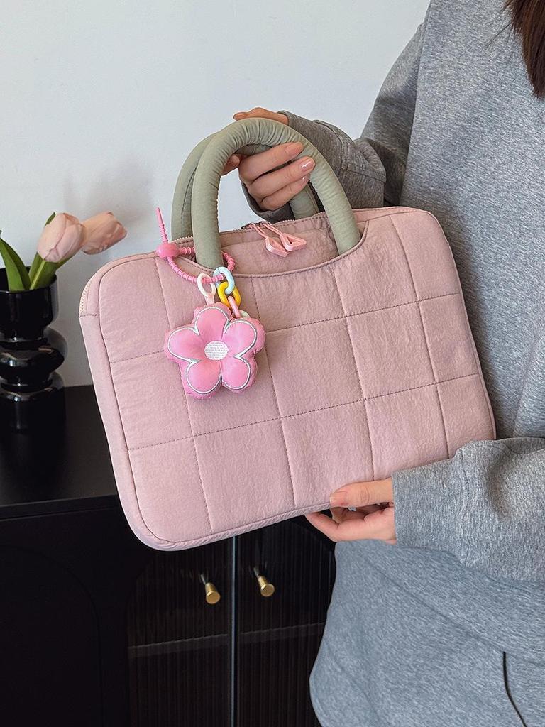 Korean Style Laptop Bag: Women's Office Commuter Tote for Tablets and iPads