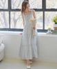 SLOWLOLLI Ribbon Shirring Sleeveless Dress_5 Colors