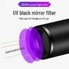 Portable Rechargeable UV Blacklight Flashlight