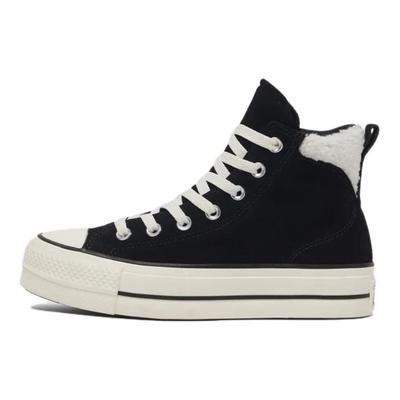Chuck Taylor All Star Lift Platform High Puff - Nero Aigrette Scarpe da Ginnastica da Uomo A09377C