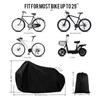 Bike Cover,   Cover, Bike Rain Cover Waterproof Anti Dust Rain UV   Hvy Duty for Mountain Bike, Road Bike with reflective stripe,Lock-h