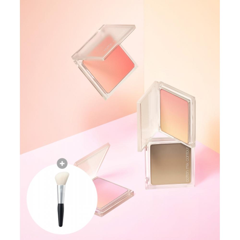 MISSHA 3 типа румян из смешанного хлопка Выберите 1 No.2 Melted Marshmallow I5985