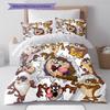 Tazmanian Devil Pattern Bedding,Quilt Set Quilt Cover Pillowcase Home Birthday Gift (1 * duvet cover + 2 * pillowcase, without core)